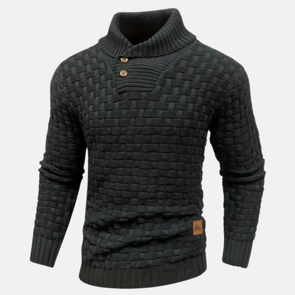 Herren Strickpullover Weich Bequem