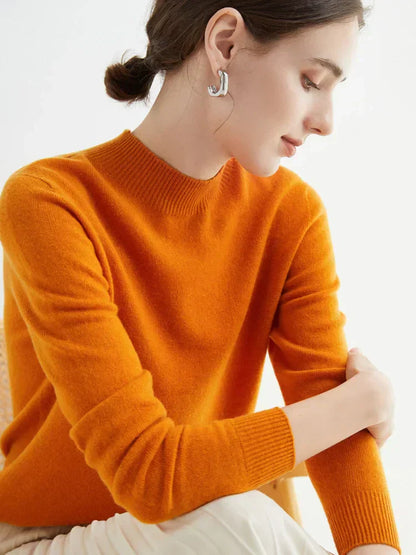 Damen Pullover Langarm Elegantes Design