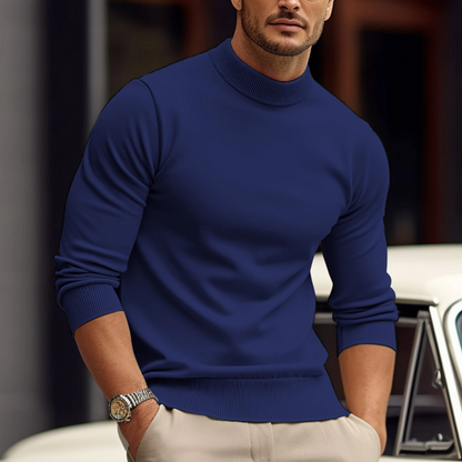 Herren Pullover Weiches Baumwollgemisch Modern Stilvoll