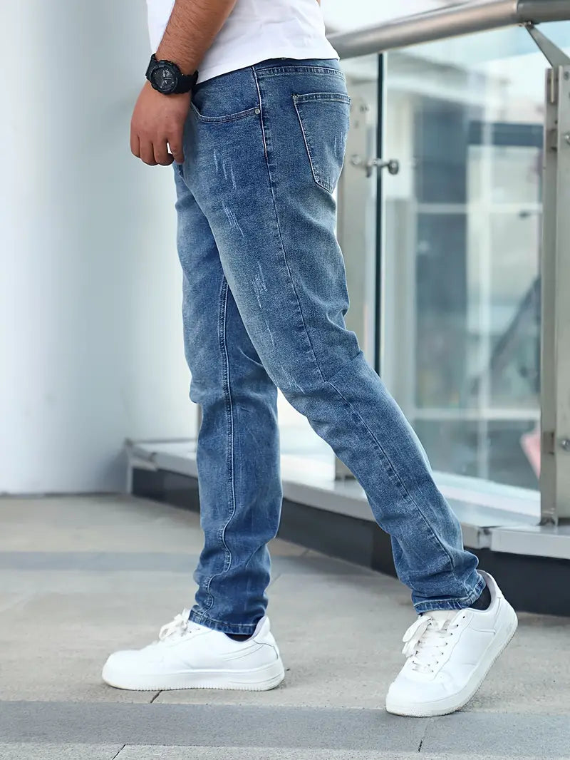 Herren Jeans Slim Fit Modern Elegant - Norvielle