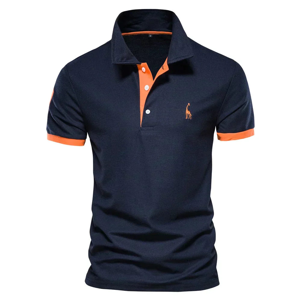 Herren Polo-Shirt aus Baumwolle Klassisch - Norvielle