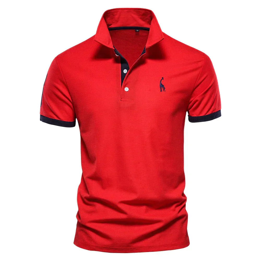 Herren Polo-Shirt aus Baumwolle Klassisch
