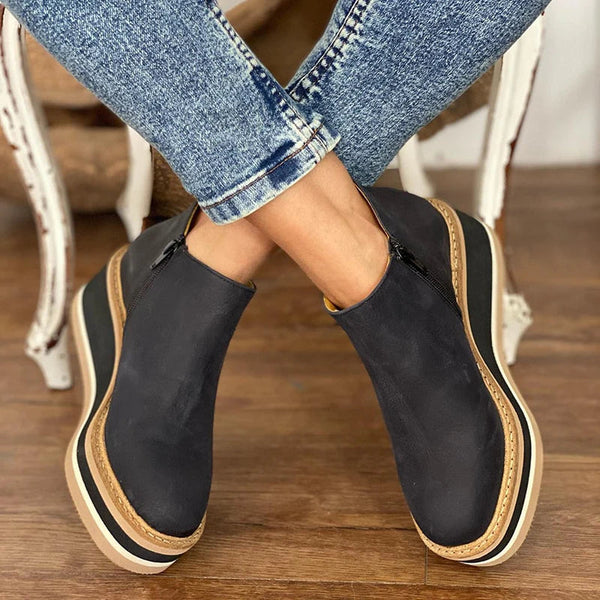 Damen Lässige Niedrige Stiefeletten Sommer