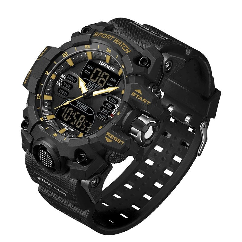 Herren GPS Sportuhr Wasserdicht Digital