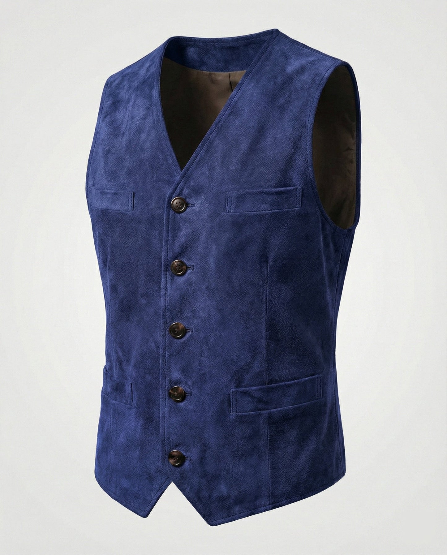 Herren Weste Slim Fit Modern