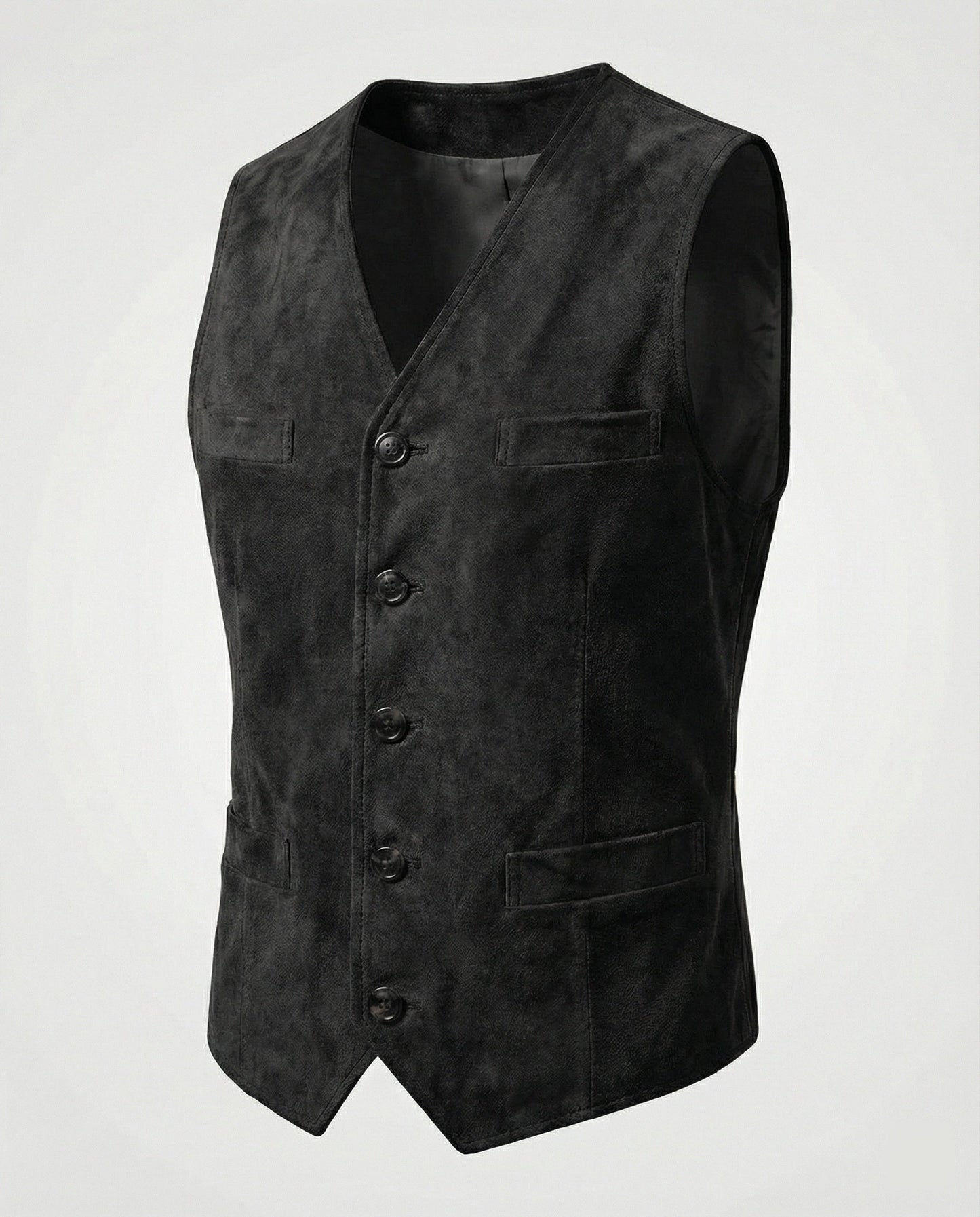 Herren Weste Slim Fit Modern