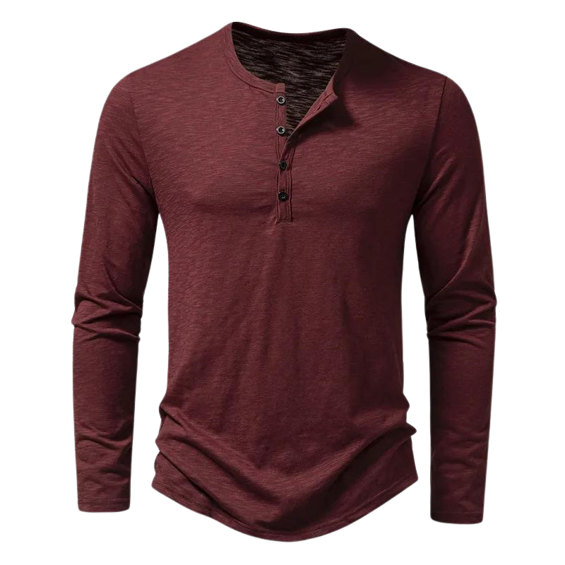 Herren Langarmshirt Bequem Vielseitig - Norvielle