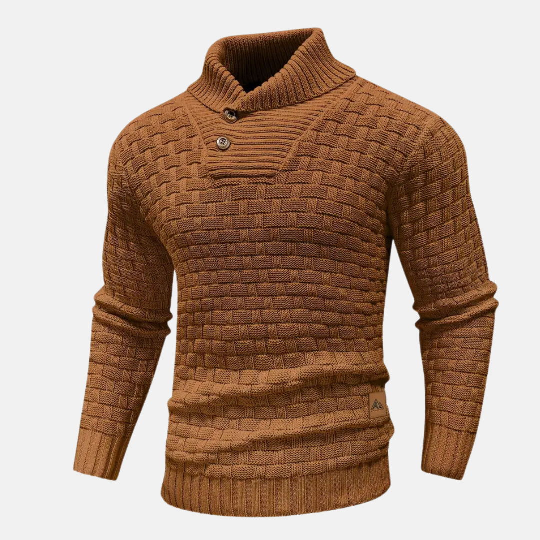 Herren Strickpullover Weich Bequem