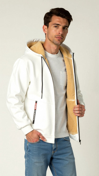 Herren Winterjacke Weich Wasserdicht