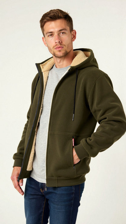 Herren Winterjacke Weich Wasserdicht