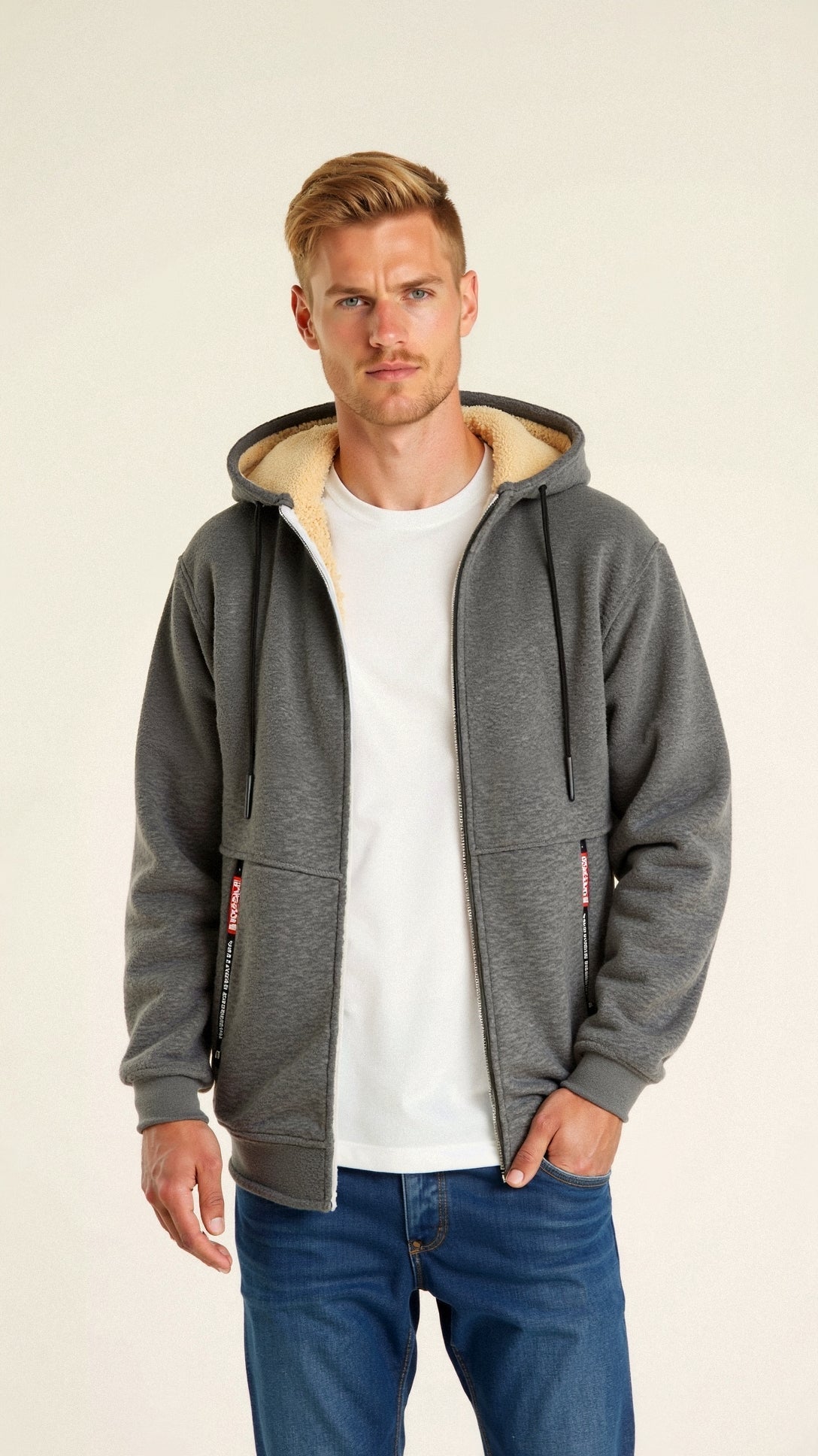 Herren Winterjacke Weich Wasserdicht