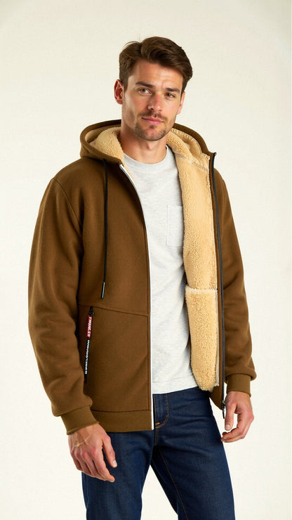 Herren Winterjacke Weich Wasserdicht