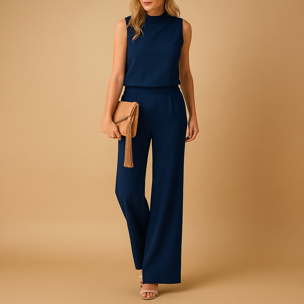 Chloe Damenkleid Rundhals Elegantes Design