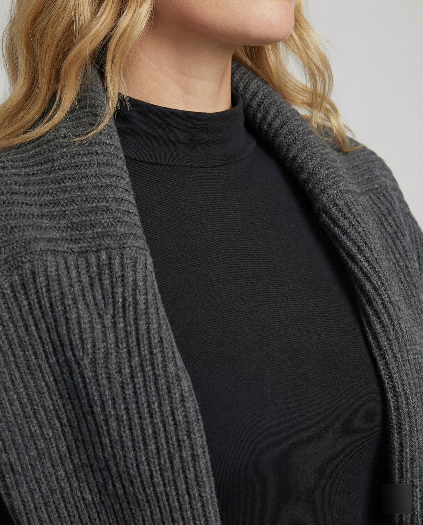 es Damen Langarmkleid Hochtailliert Baumwolle Vintage Stil