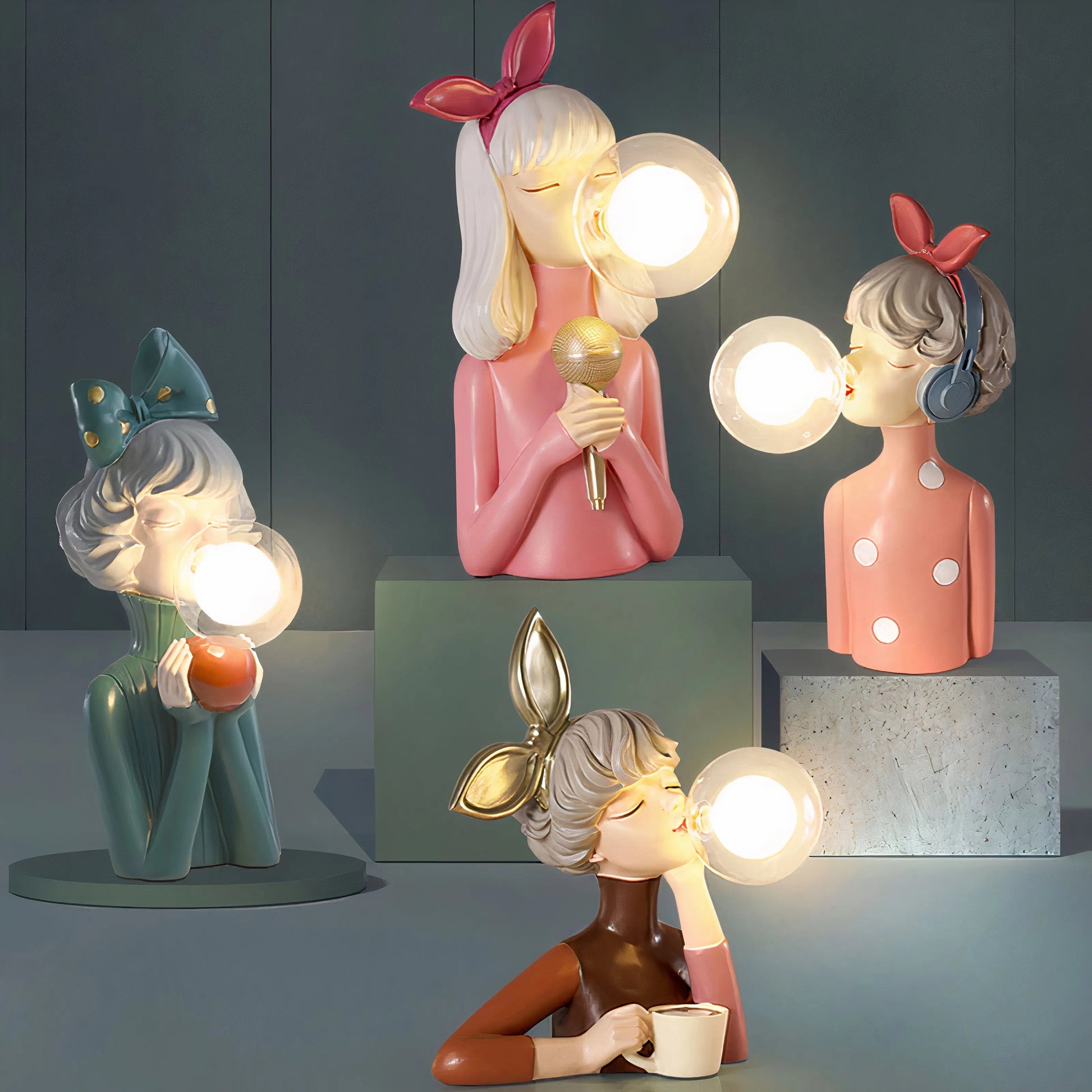 ElysianGlow - Artisan Sisters Tafellamp voor een Stijlvol Interieur Zendoo.de