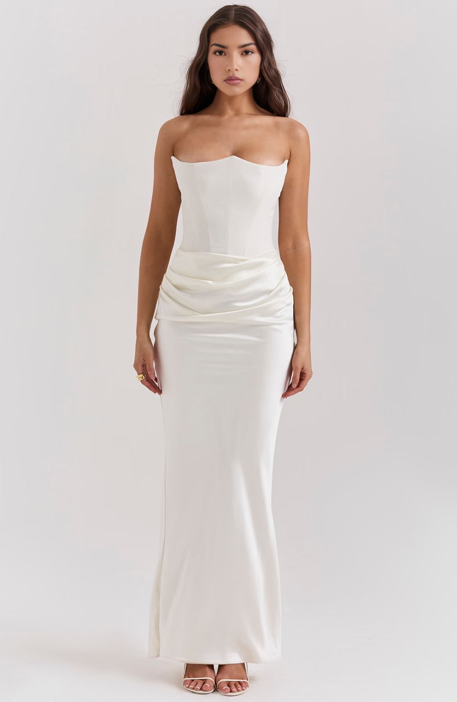 Damen Langkleid Hochzeitsgäste Formal Bodycon