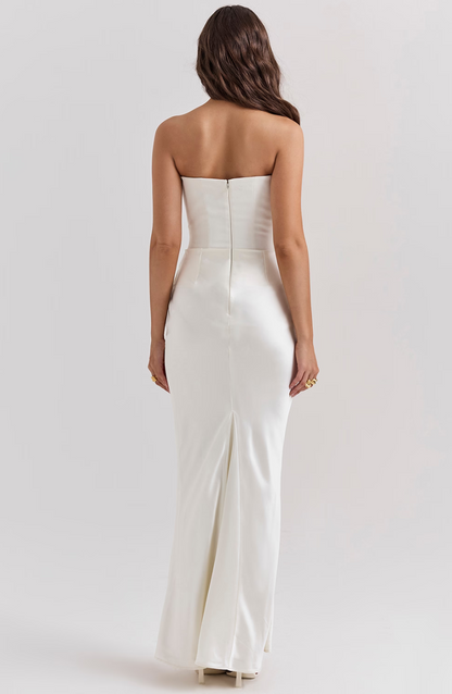 Damen Langkleid Hochzeitsgäste Formal Bodycon