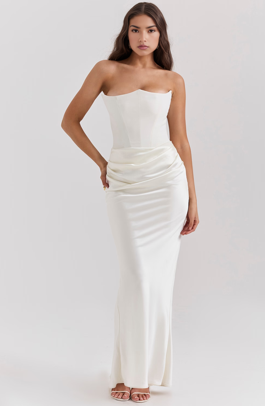 Damen Langkleid Hochzeitsgäste Formal Bodycon