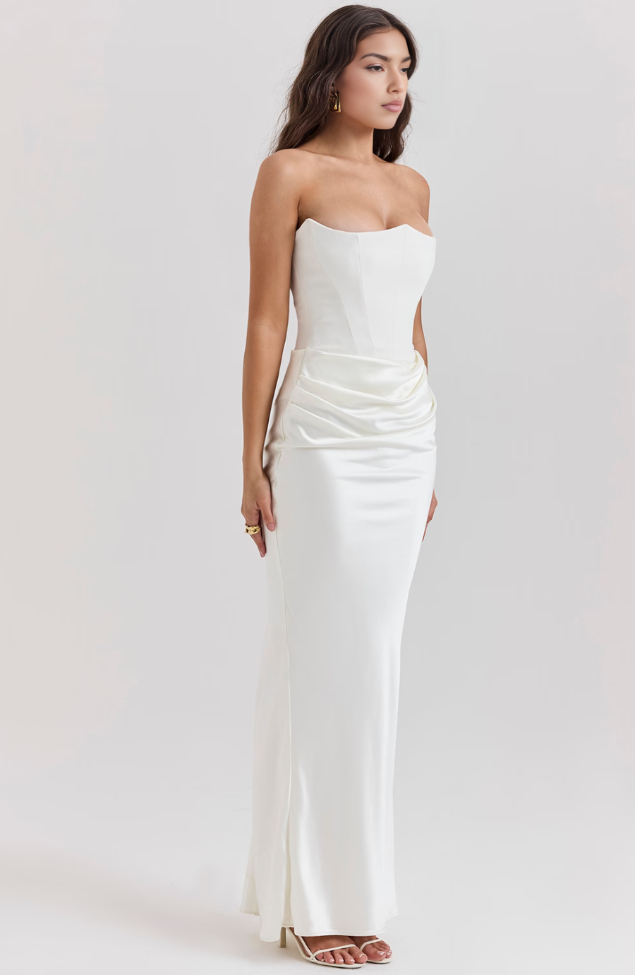 Damen Langkleid Hochzeitsgäste Formal Bodycon