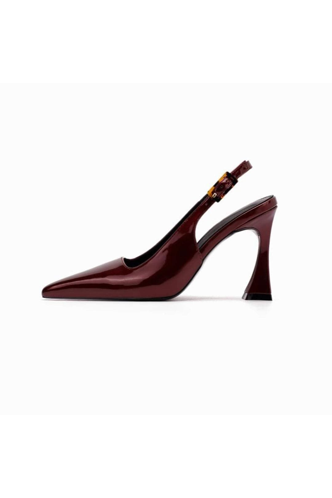 Damen Hochzeitsschuhe Lackleder Pumps Elegant