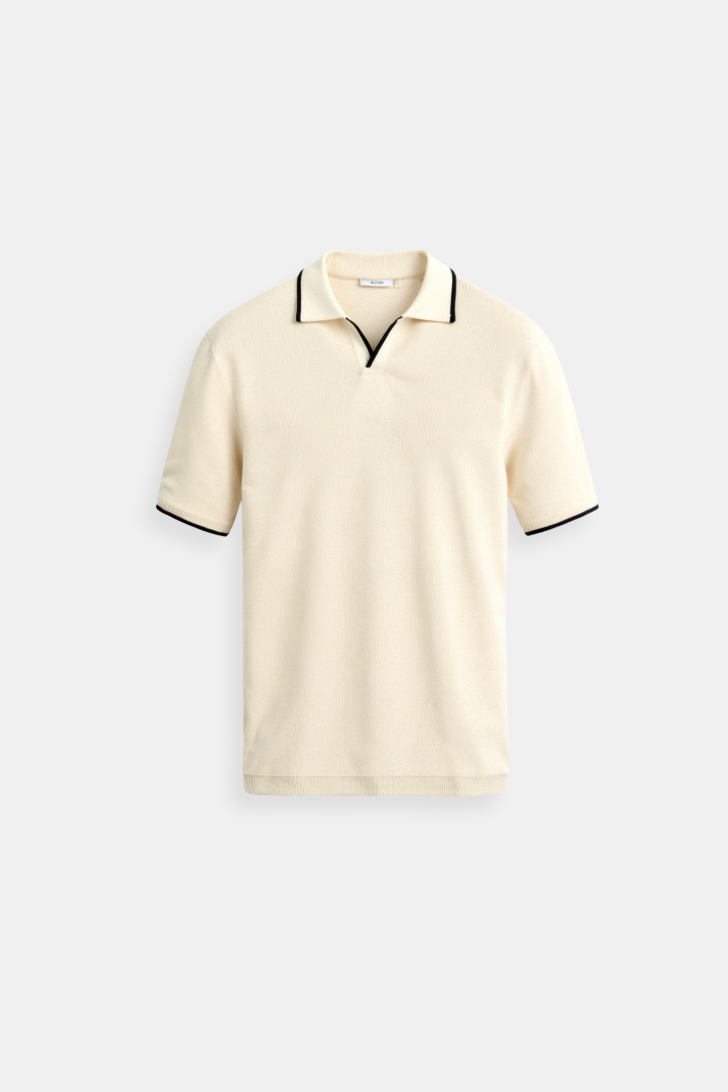 Herren Poloshirt Modernes Design Kontrastfarben Elegantes Aussehen