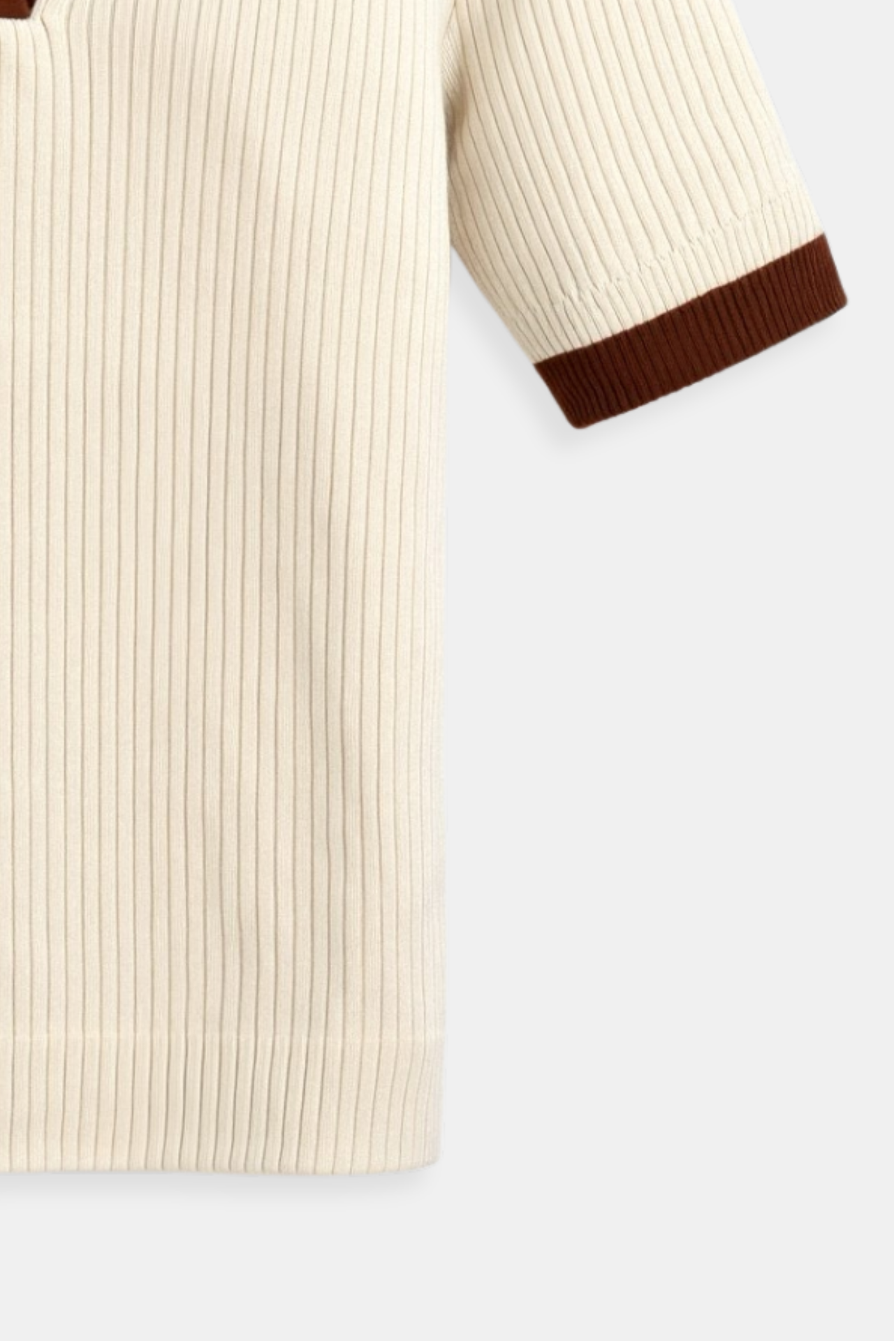 Herren Polo Hemd Gestrickt Kragen Blockfarben Relaxed Fit