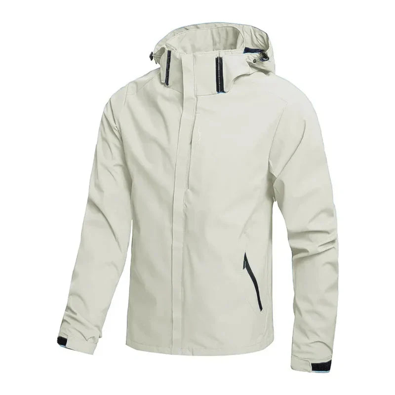 Herren Regenjacke Wasserdicht Atmungsaktiv Outdoor