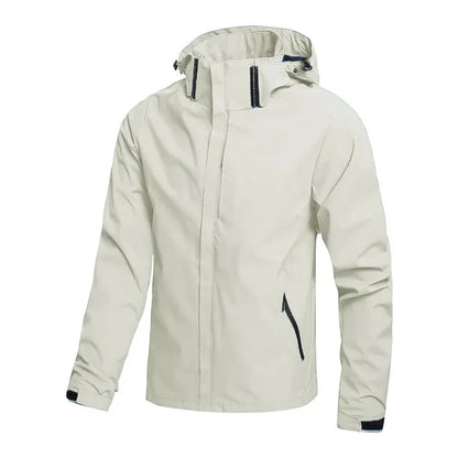 Herren Regenjacke Wasserdicht Atmungsaktiv Outdoor