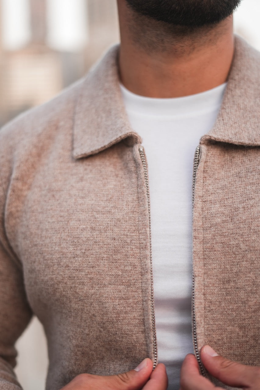 Herren Kaschmir Strickjacke Weich Elegant