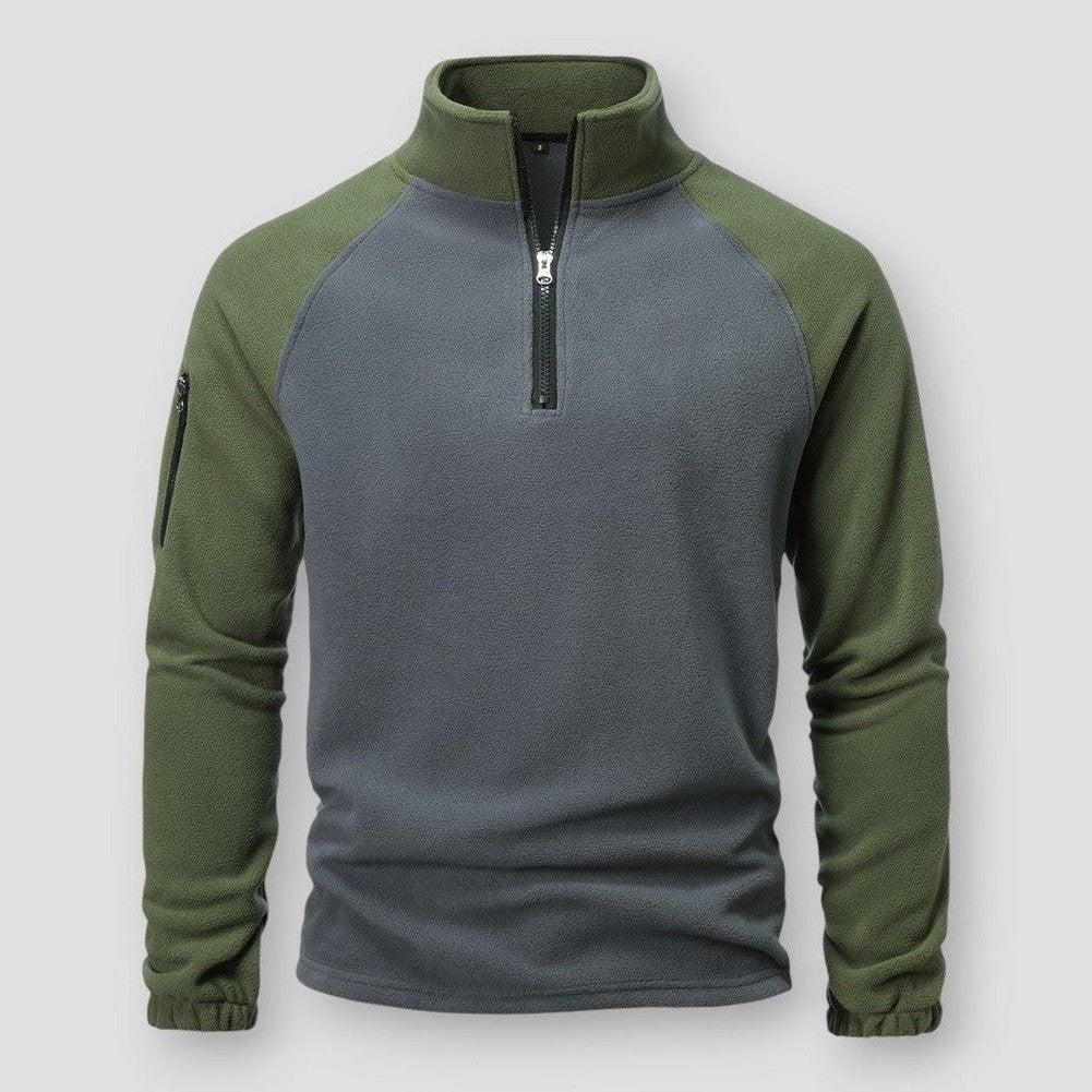 Herren Fleece Pullover Robust Sportlich Wärme