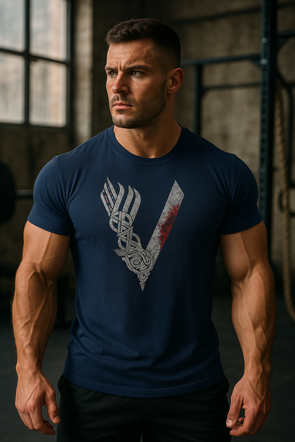 Herren T-Shirt Baumwolle Leicht Bequem Weiss