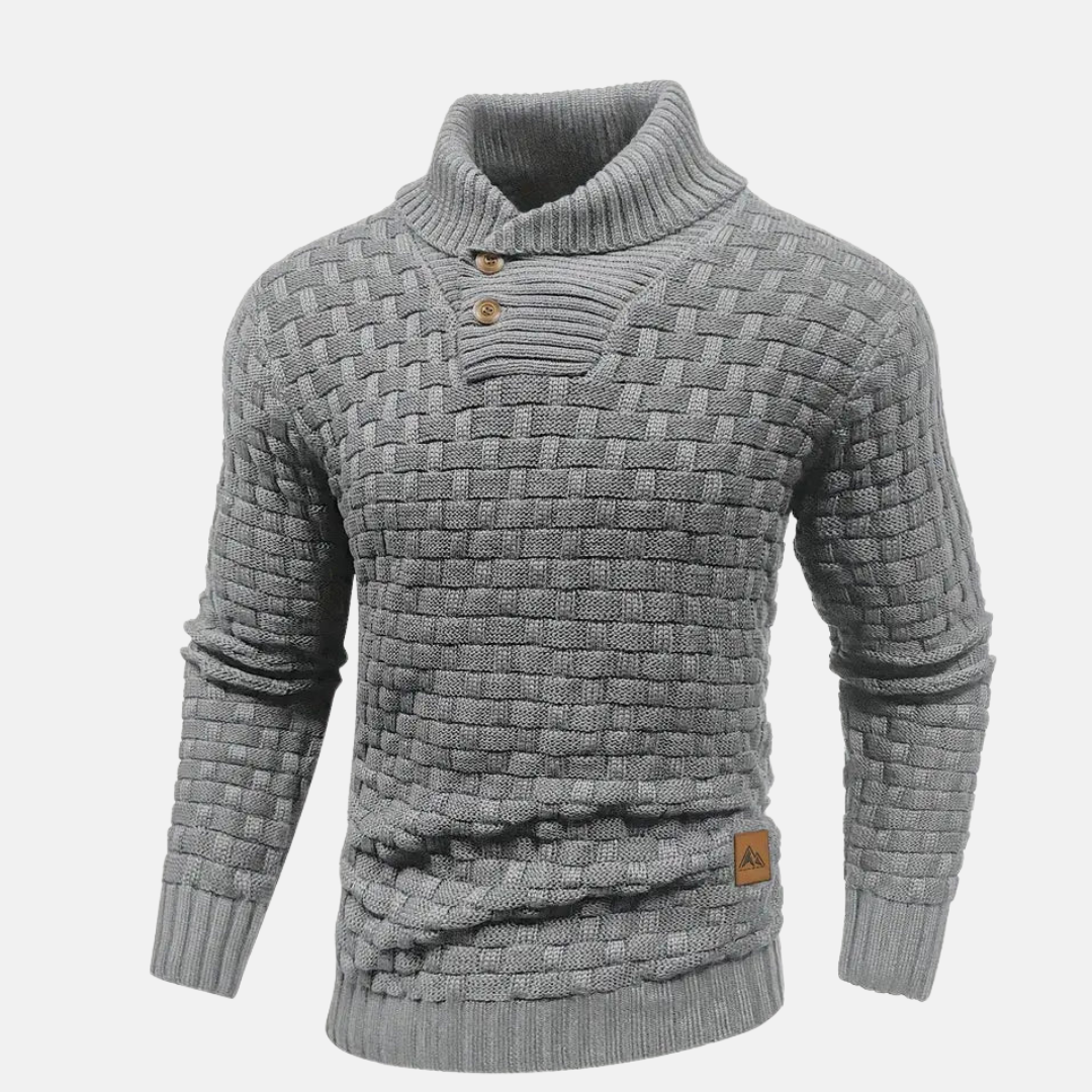 Herren Strickpullover Weich Bequem