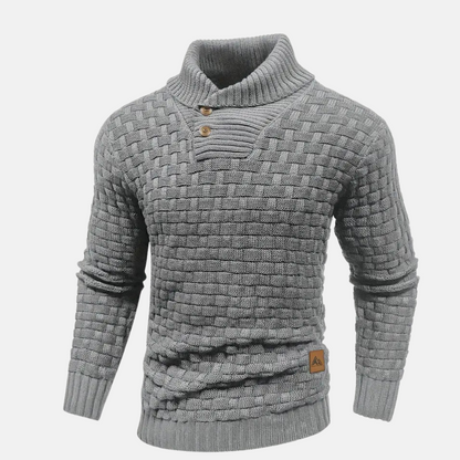 Herren Strickpullover Weich Bequem