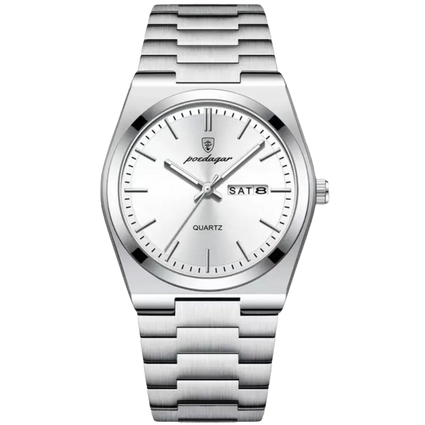 Herrenuhr Edelstahl 41mm Elegant