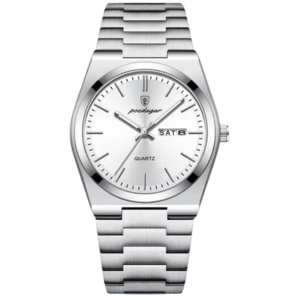Herrenuhr Edelstahl 41mm Elegant