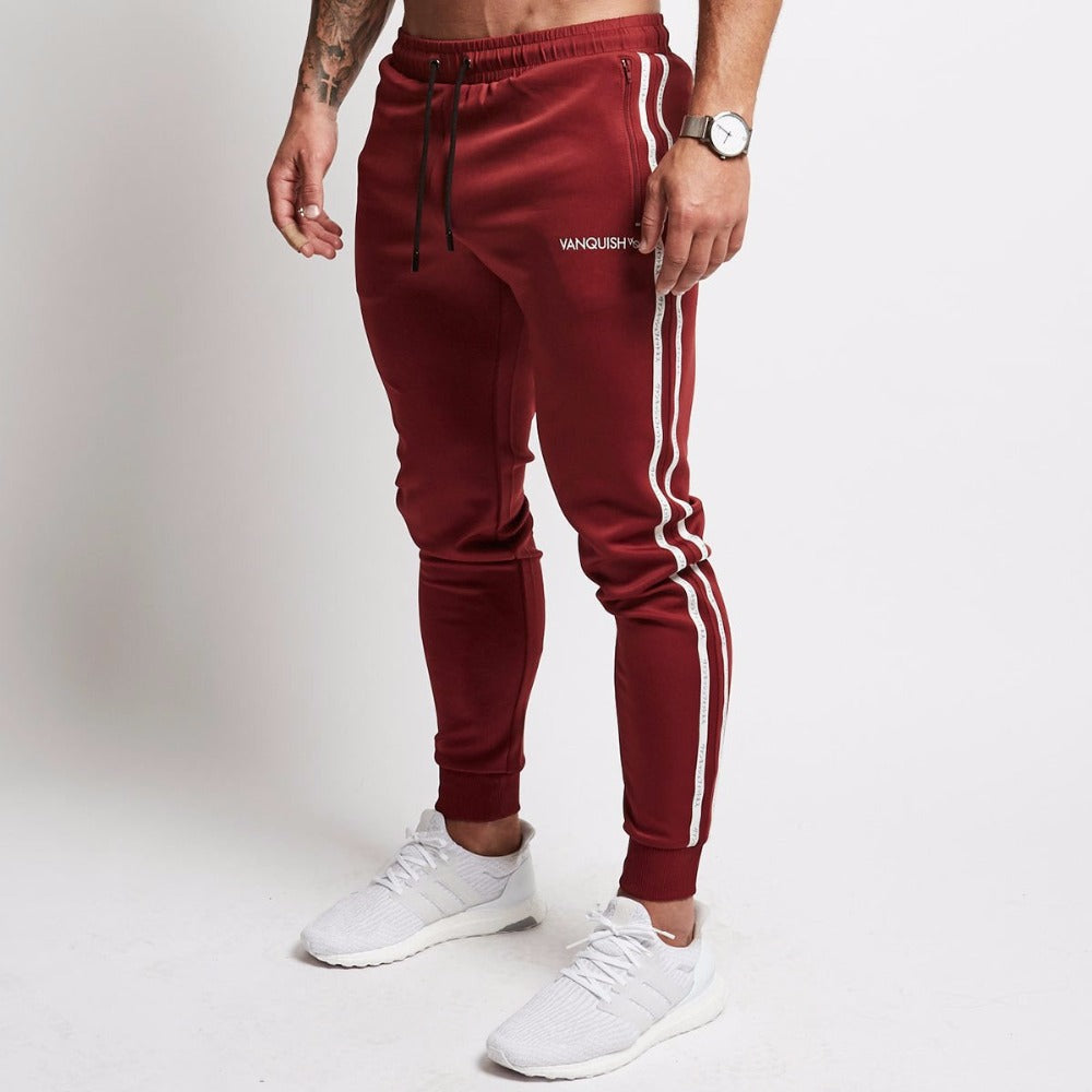 Herren Slimfit Jogginghose Sportliche Fitnesshose