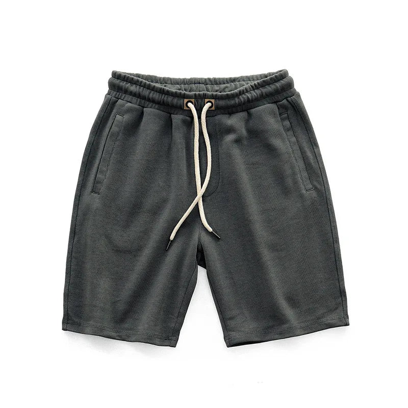 Herren Bermuda Shorts Leicht Bequem Sommerweiß