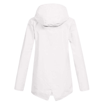 Damen Winterjacke Warm mit Kapuze und Reißverschluss