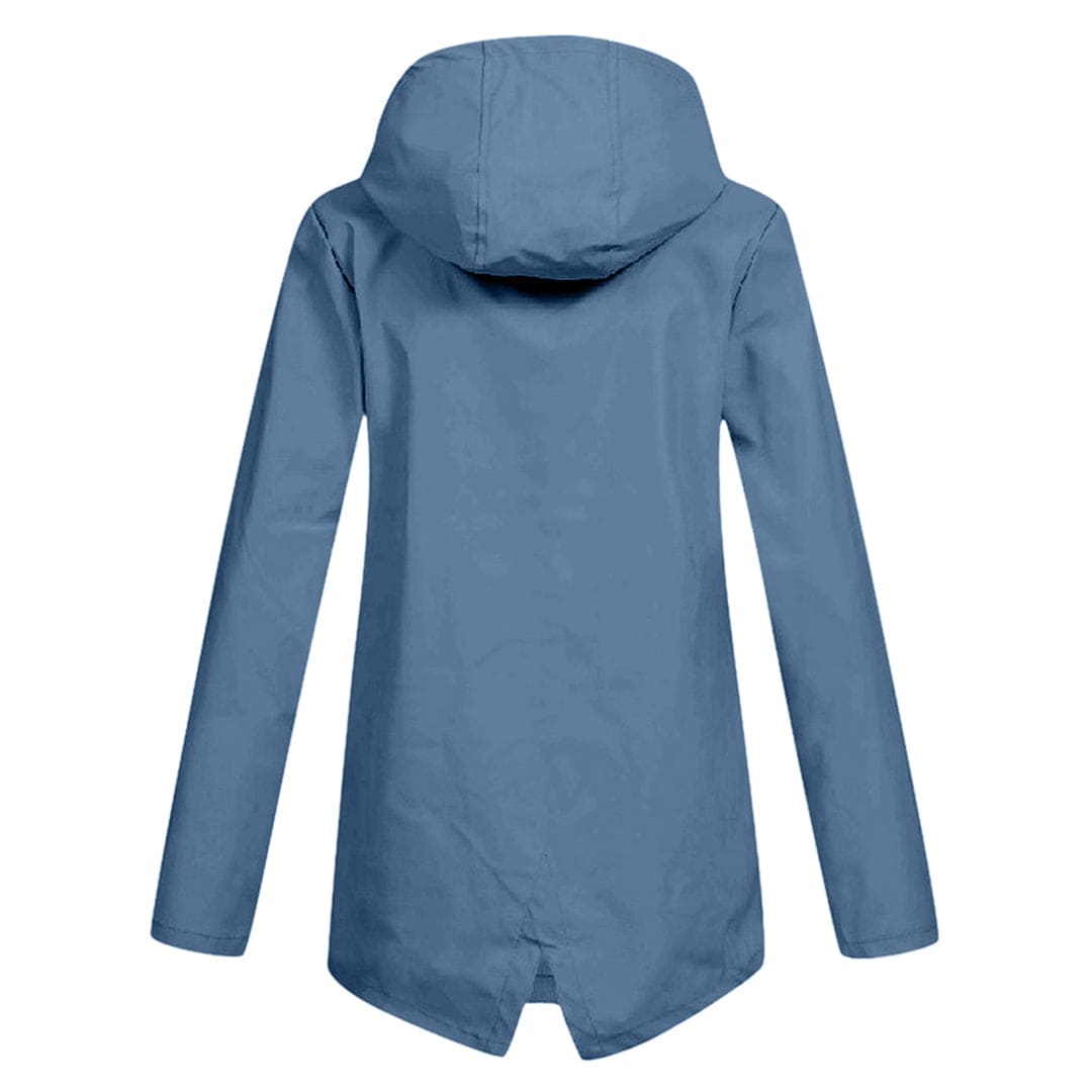 Damen Winterjacke Warm mit Kapuze und Reißverschluss