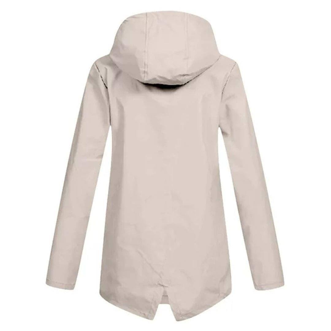 Damen Winterjacke Warm mit Kapuze und Reißverschluss