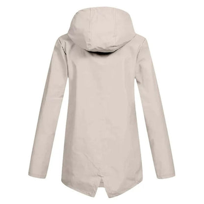 Damen Winterjacke Warm mit Kapuze und Reißverschluss