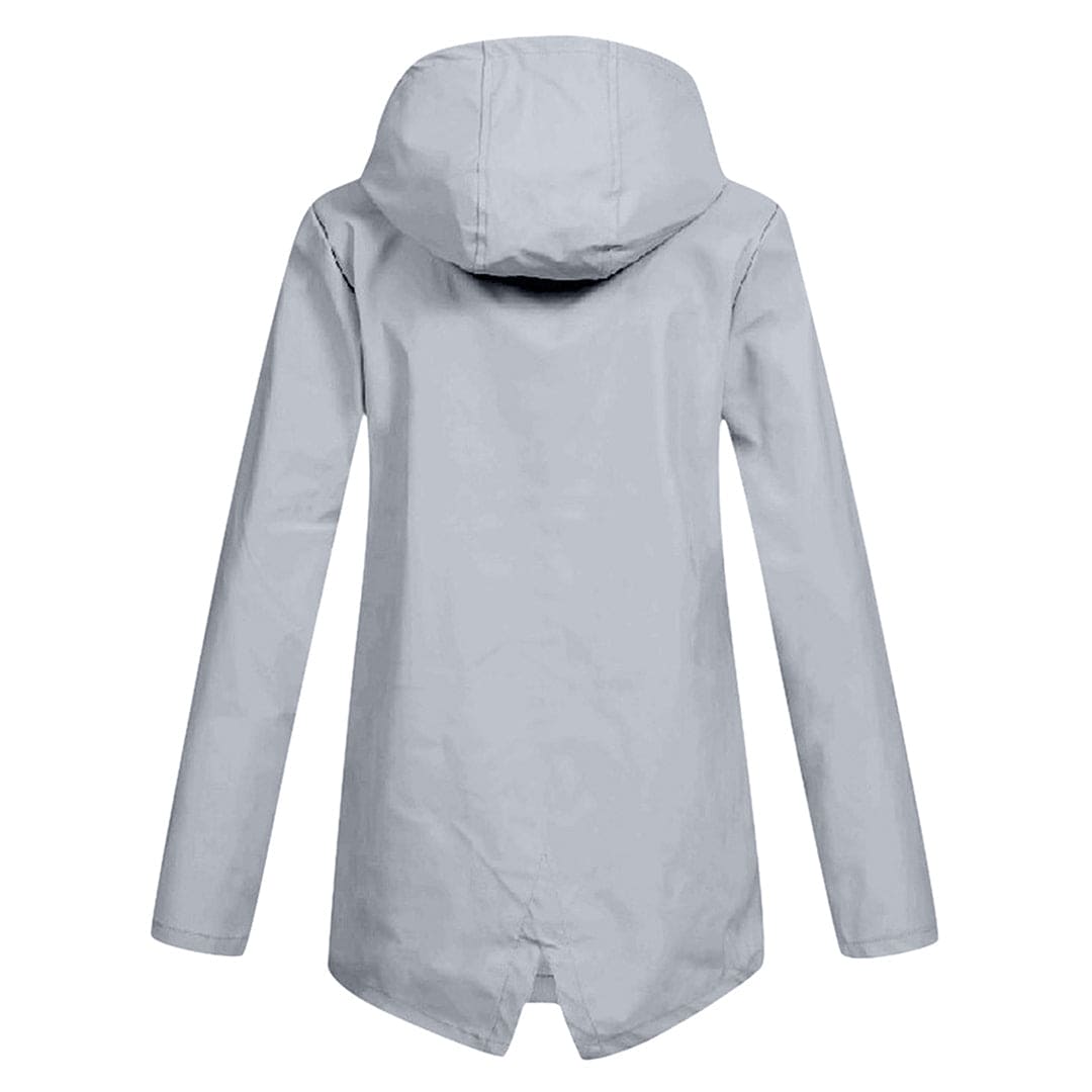 Damen Winterjacke Warm mit Kapuze und Reißverschluss