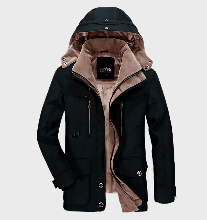 Herren Winterjacke Wasserdicht Atmungsaktiv Warm