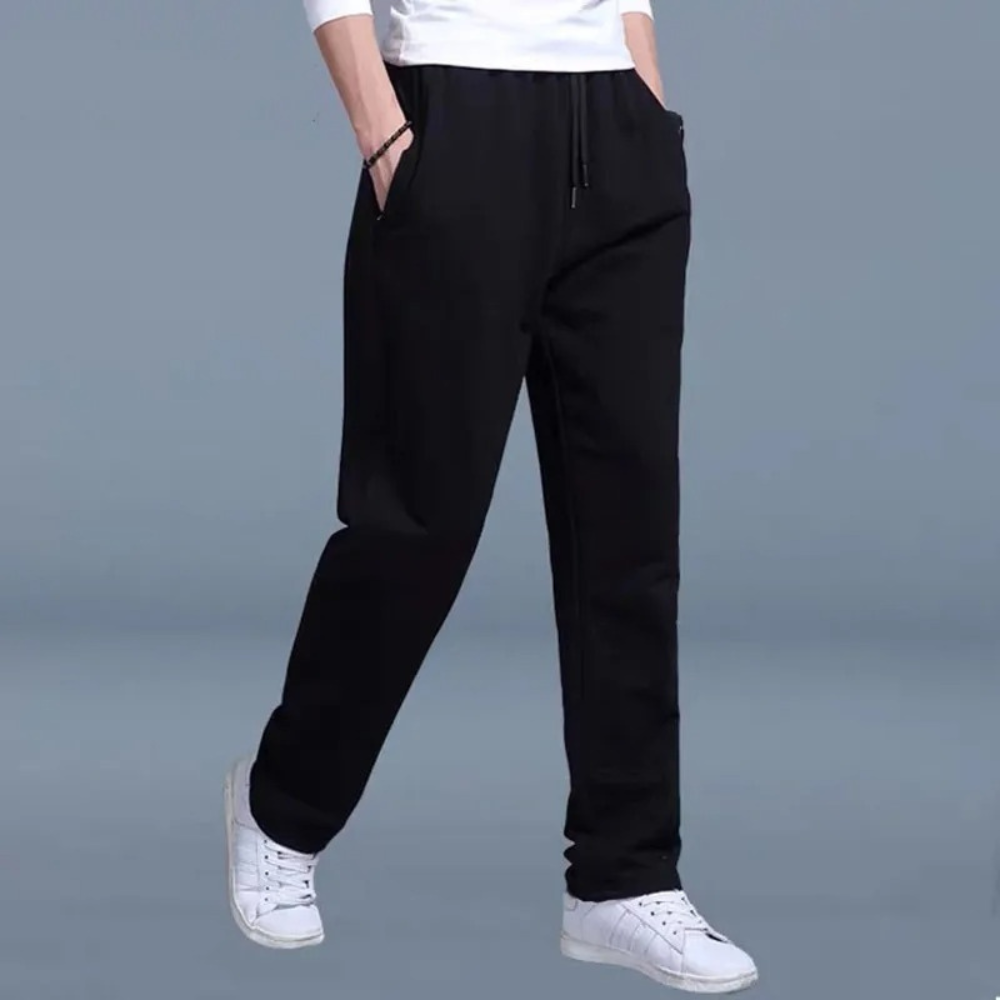 Herren Jogginghose Elastische Baumwolle Bequem - Norvielle