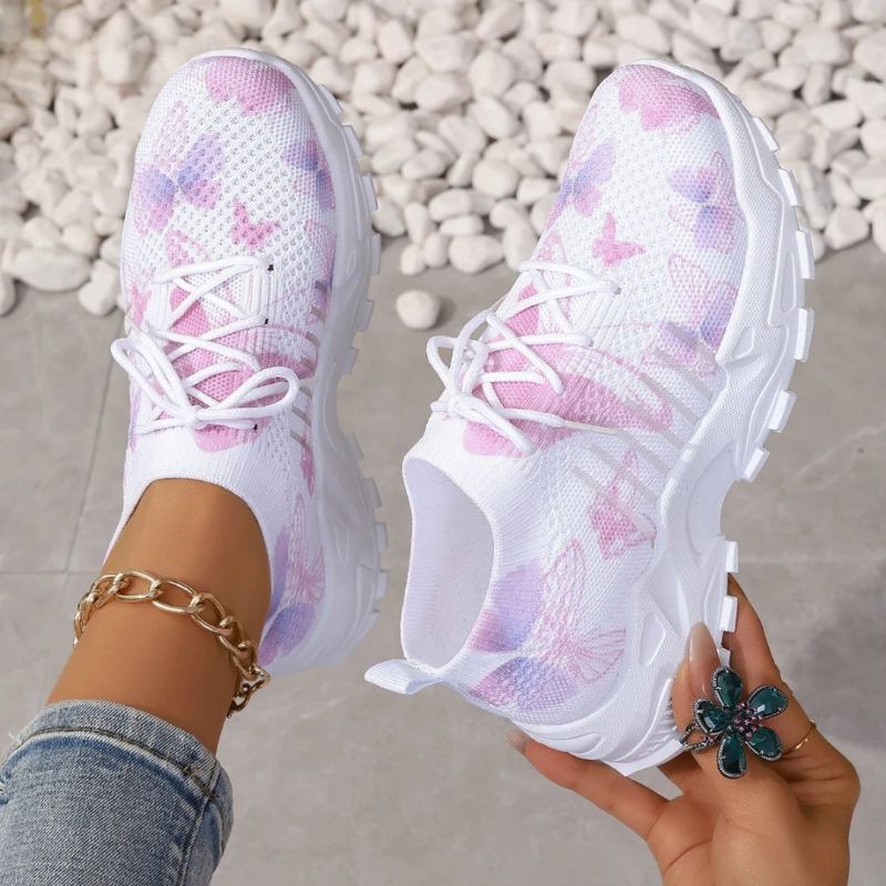 Damen Orthopädische Laufschuhe Atmungsaktives Mesh Weich