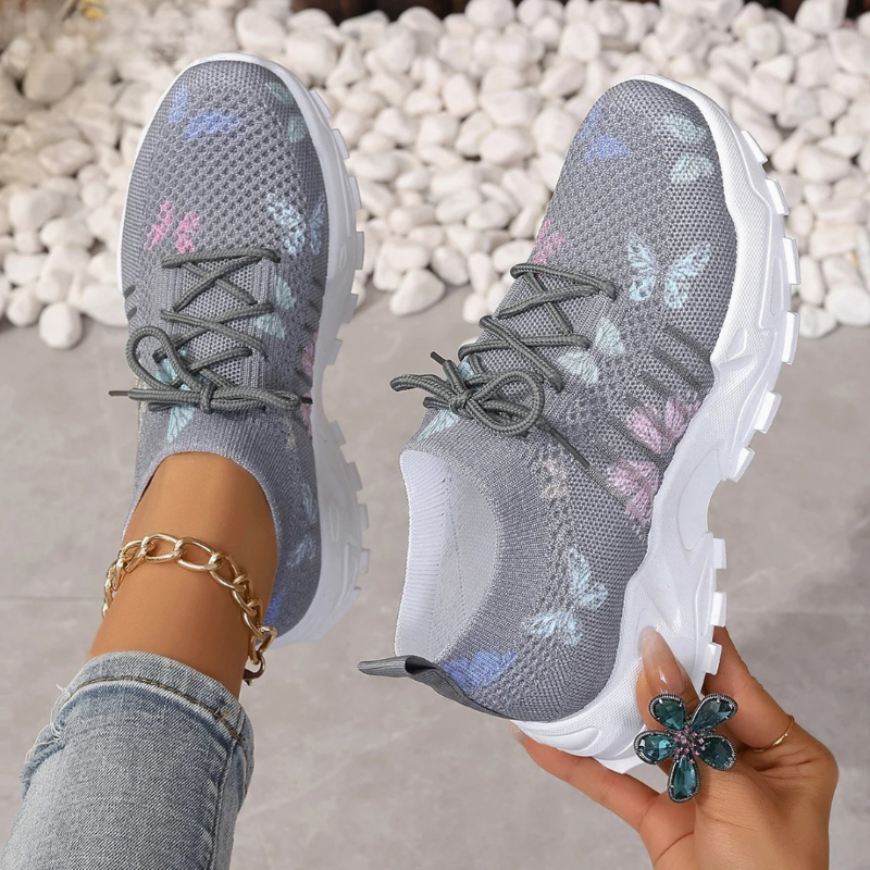 Damen Orthopädische Laufschuhe Atmungsaktives Mesh Weich - Norvielle