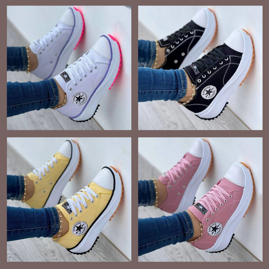 Orthopädische Laufschuhe Damen Bequem Schwarz - Norvielle
