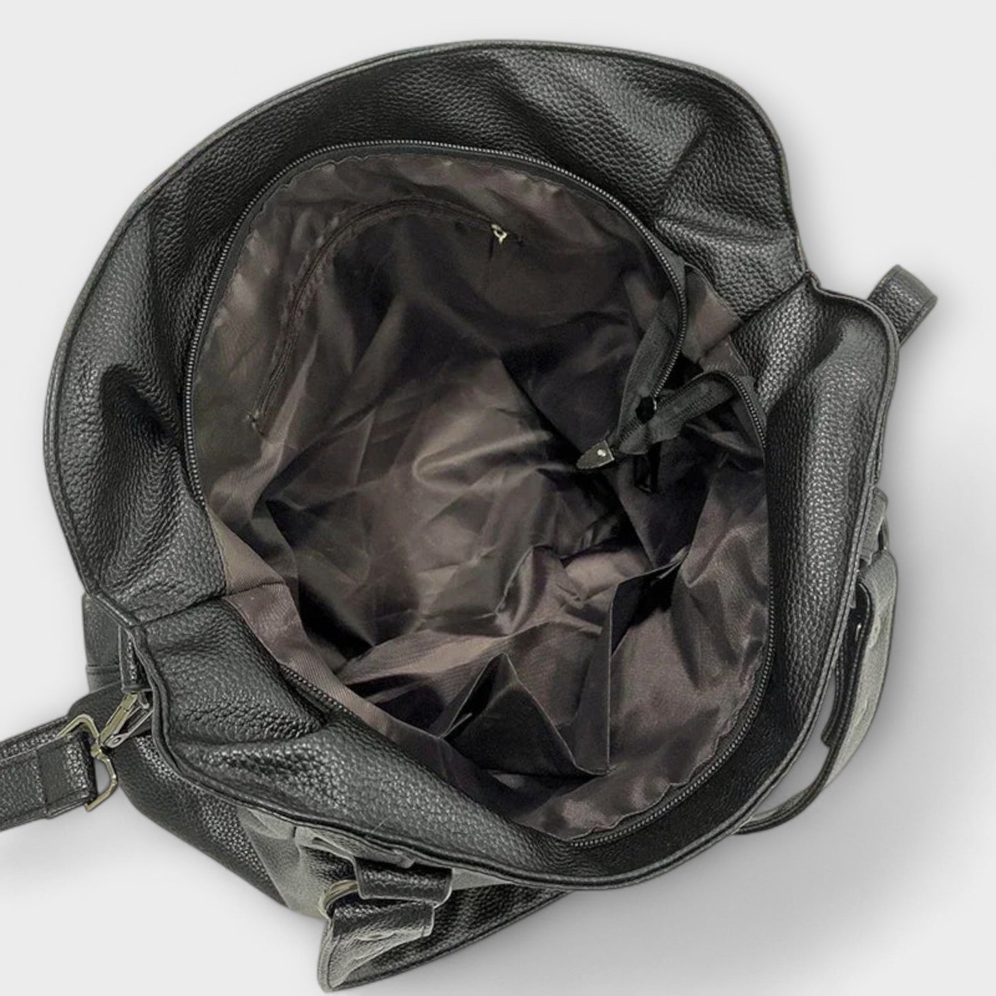 Damen Schultertasche Leder Schlank