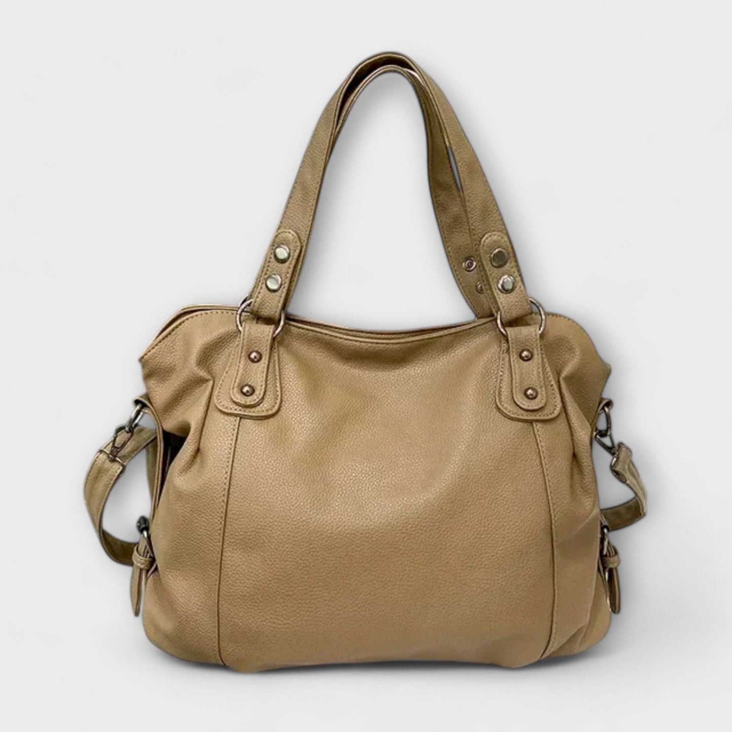 Damen Schultertasche Leder Schlank