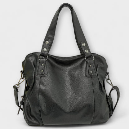 Damen Schultertasche Leder Schlank